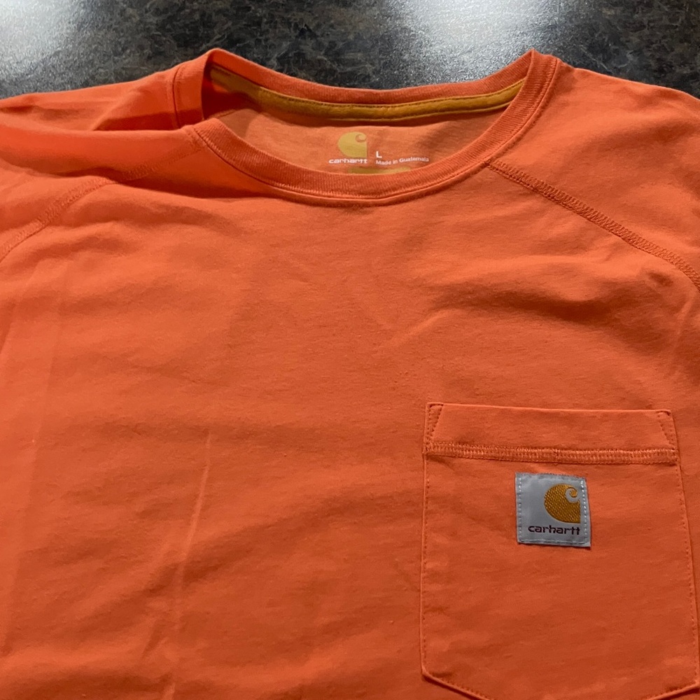Carhartt Vibrant Orange Tee
